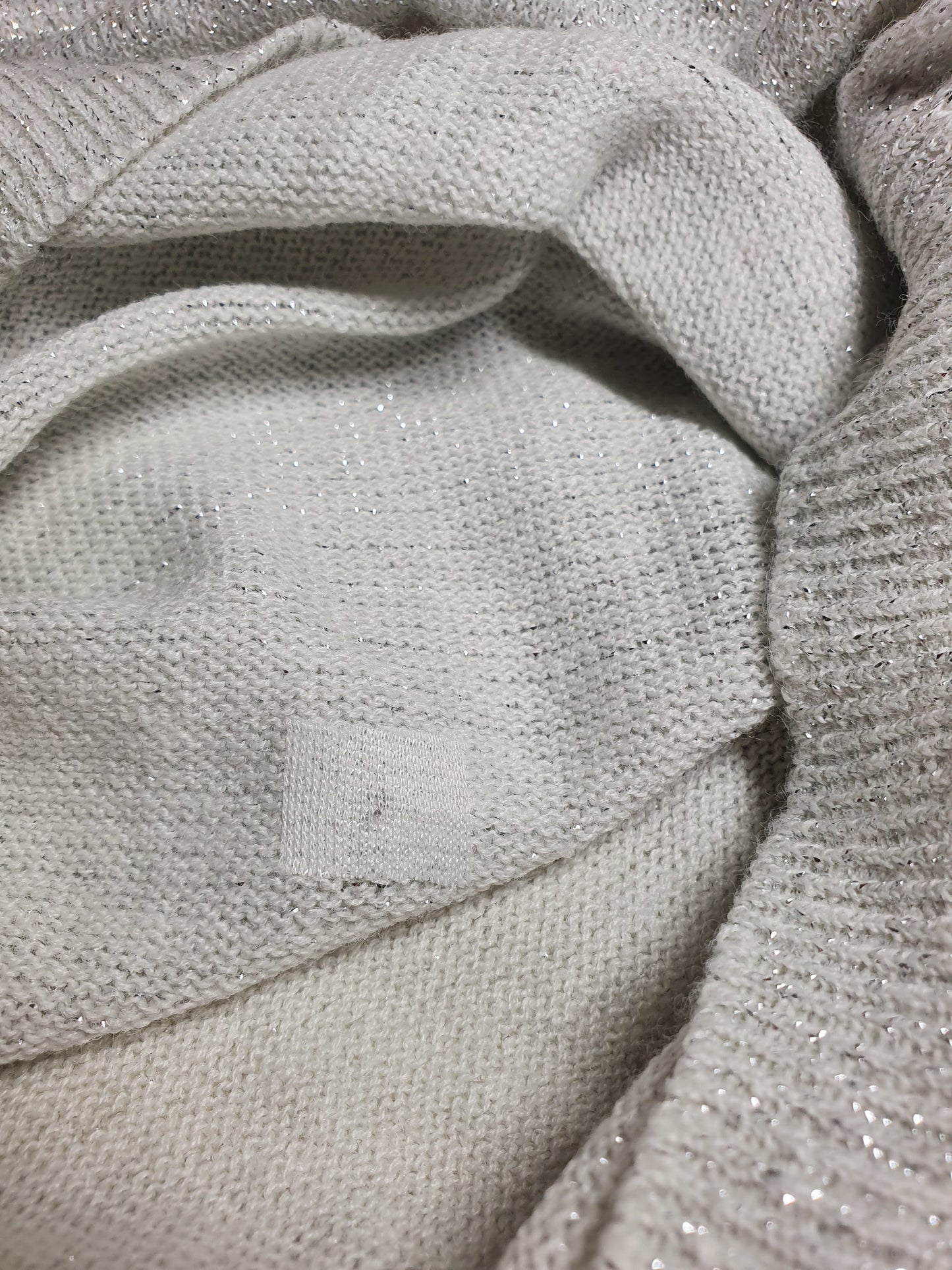 Pullover, silber, S/M