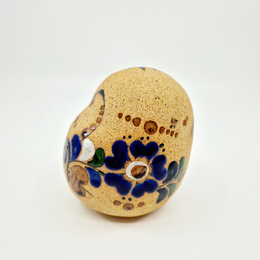 Einzigartige und nachhaltige Vintage Eule aus Mexiko. Unique and sustainable vintage owl from Mexico. Back.