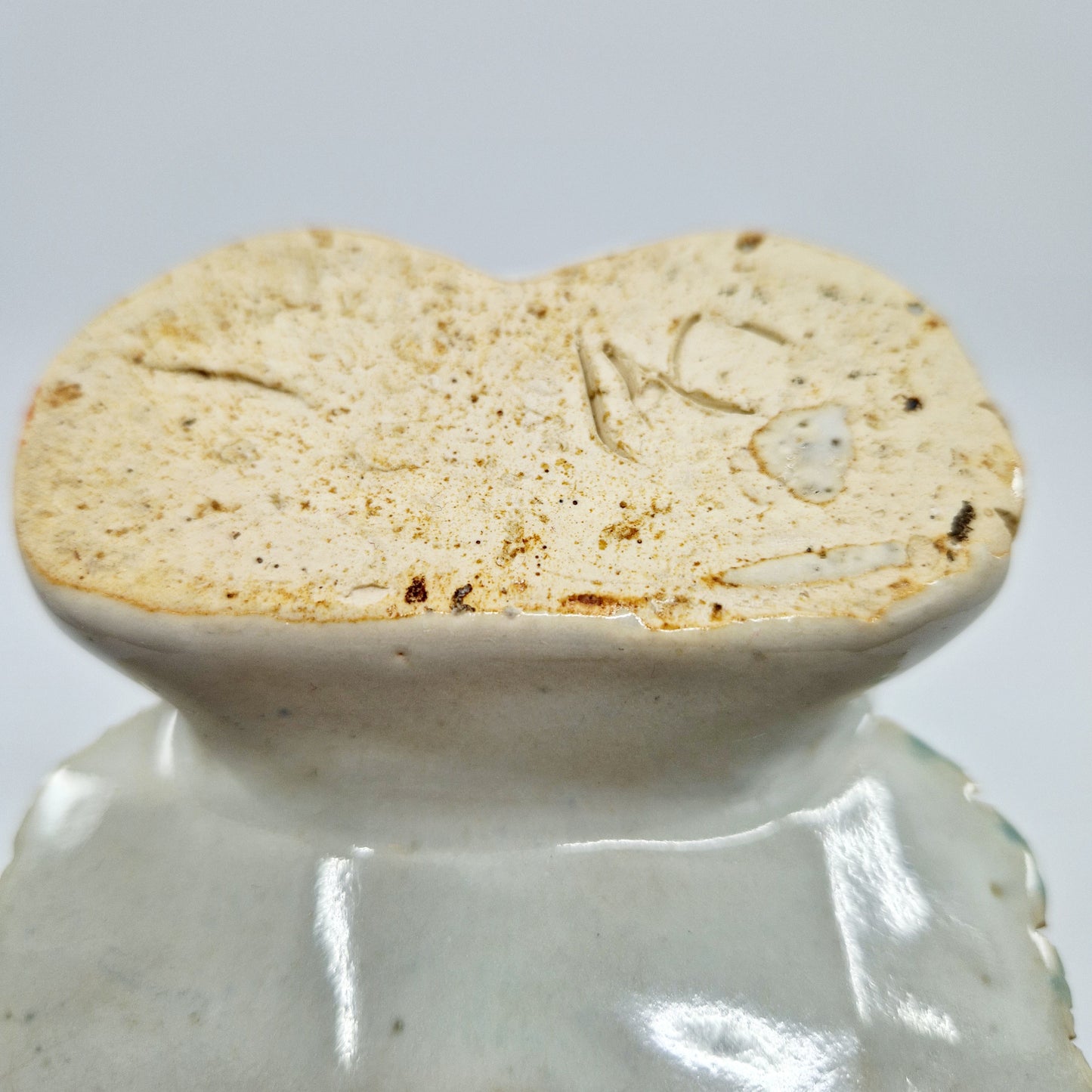 Pflanzenständer, beige-grün-blau, Elefant