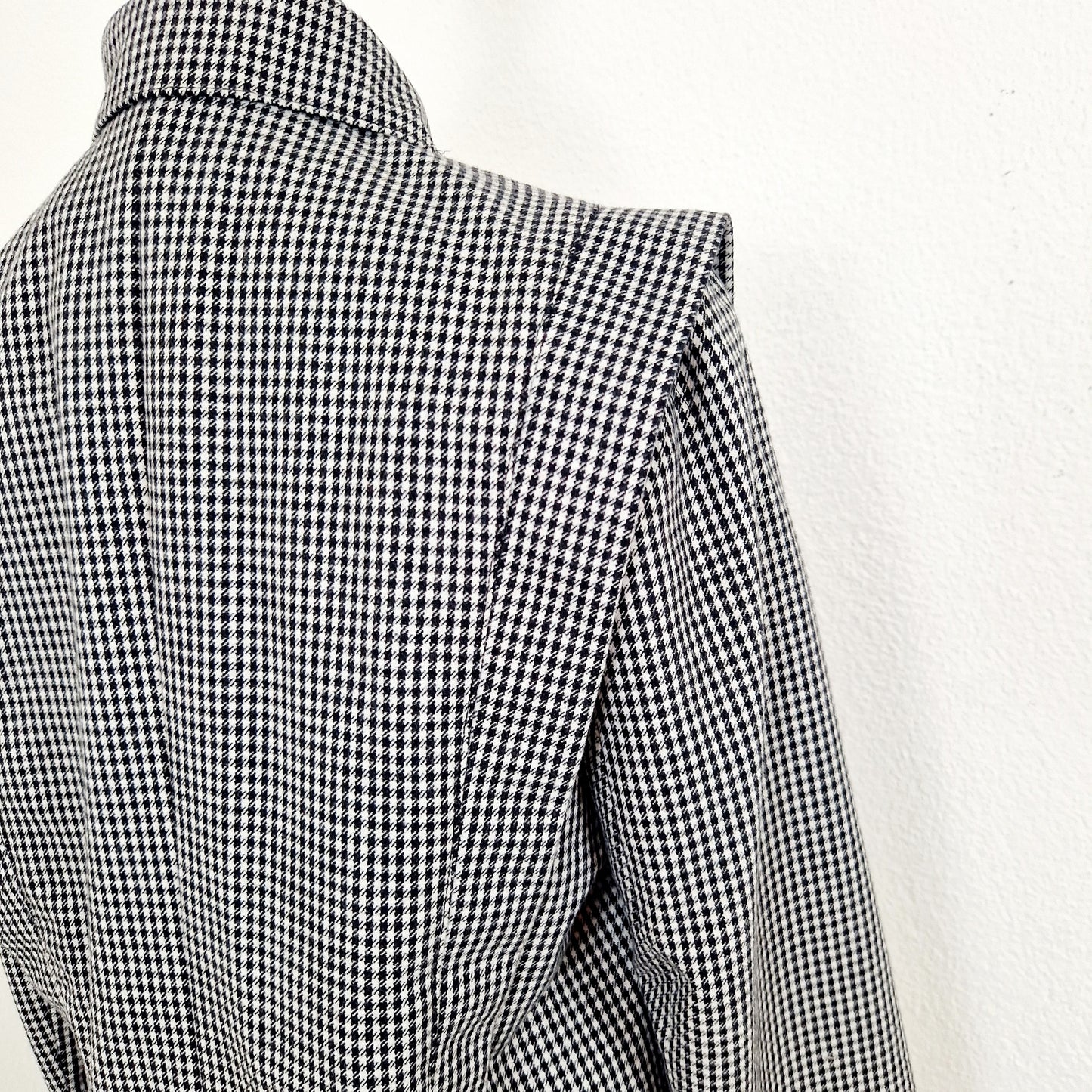 Blazer, schwarz-weiss, Hahnentritt, S