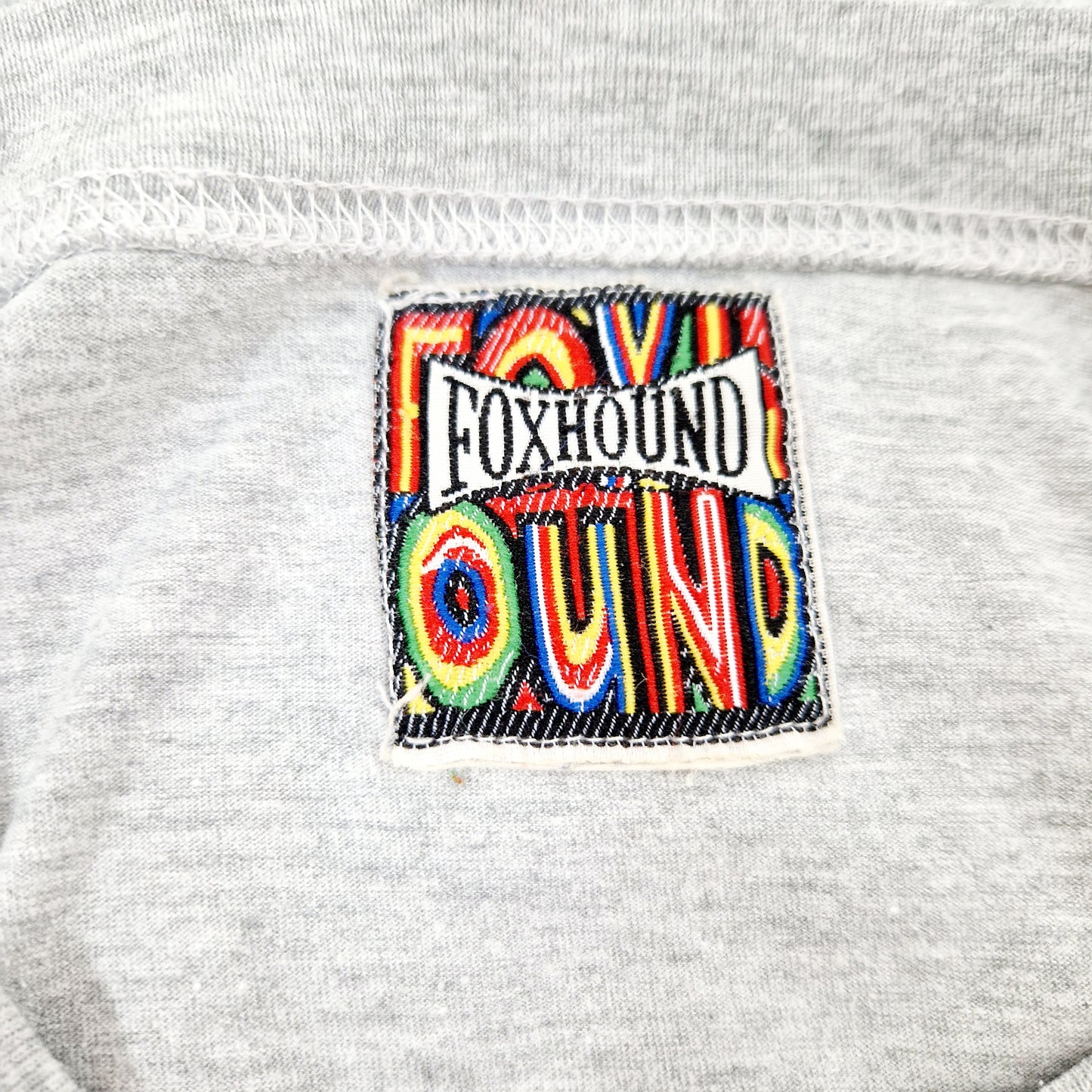 Einzigartiges und nachhaltiges Vintage T-Shirt Foxhound. Unique and sustainable vintage t-shirt Foxhound. Tag.