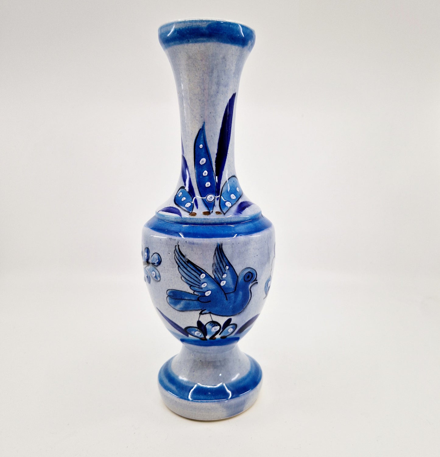 Einzigartige und nachhaltige Vintage Vase von Mexiko. Unique and sustainable vintage vase from Mexico. Front.