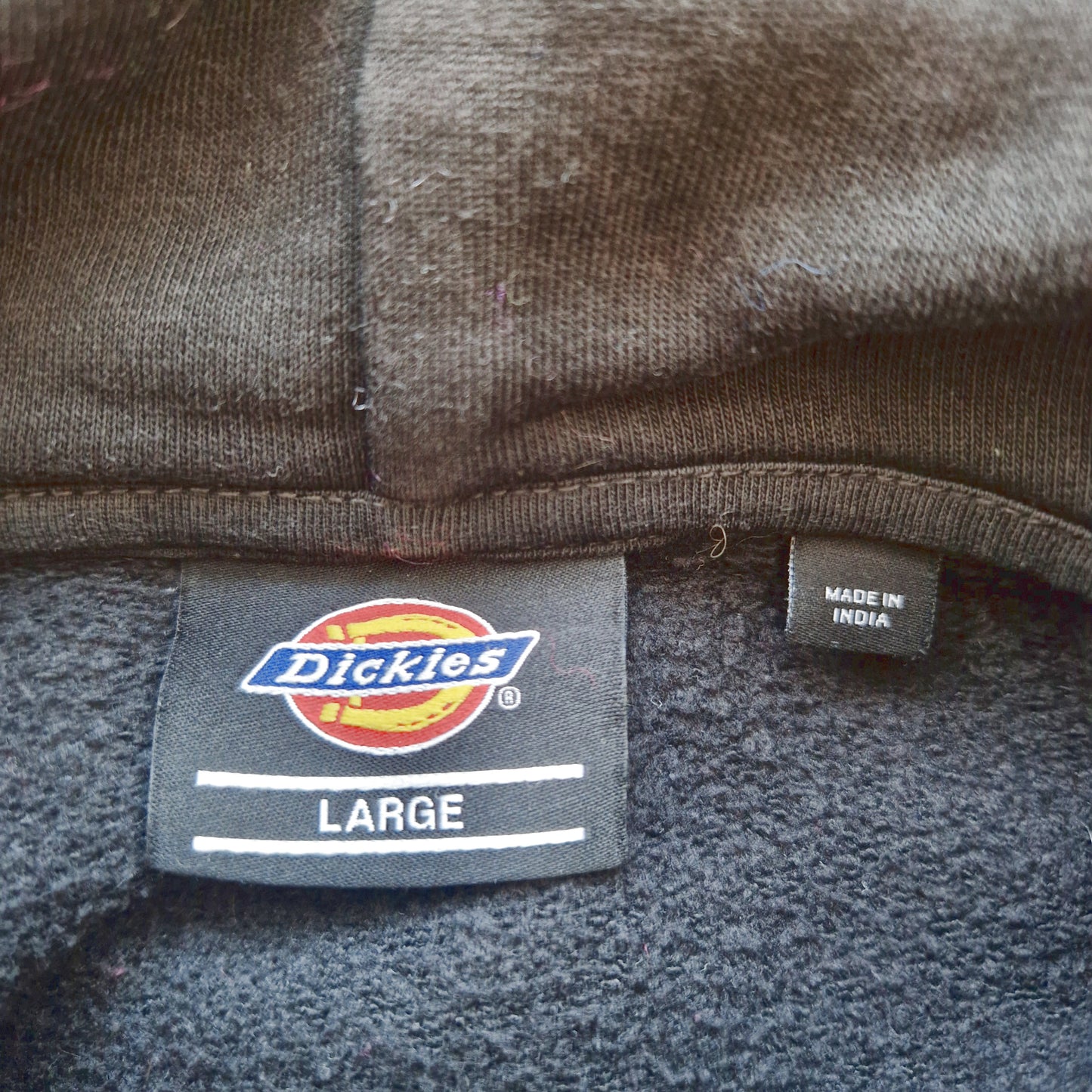 Einzigartiger und nachhaltiger Vintage Hoodie, Dickies. Unique and sustainable vintage hoodie, Dickies. Tag.