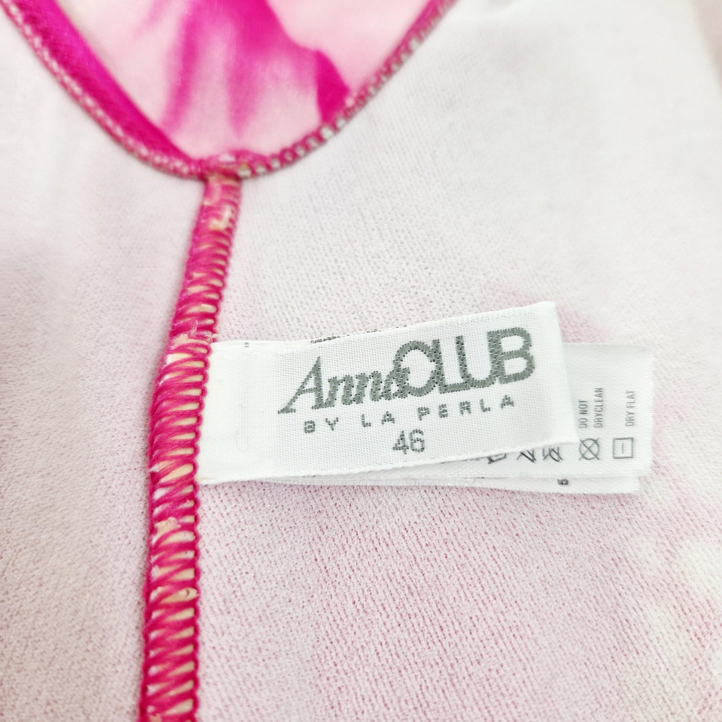 Badeanzug, pink-weiss, Blumen, M, C-Cup