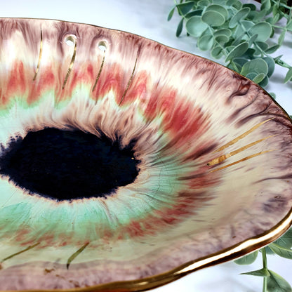 Einzigartige und nachhaltige Vintage Schale von Bay. Unique and sustainable vintage bowl from Bay. Side.