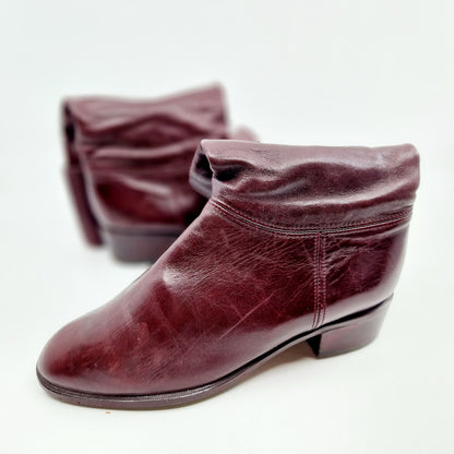 Schuhe, Stiefel, mahagoni, Leder, 37