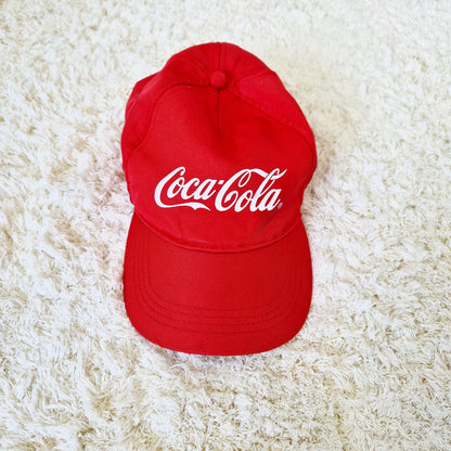 Einzigartiges und nachhaltiges Vintage Cap von Coca-Cola. Unique and sustainable vintage cap from coca-cola. Front.