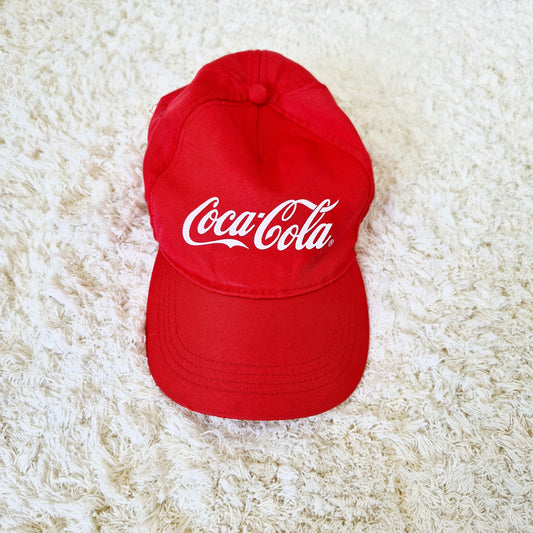 Einzigartiges und nachhaltiges Vintage Cap von Coca-Cola. Unique and sustainable vintage cap from coca-cola. Front.