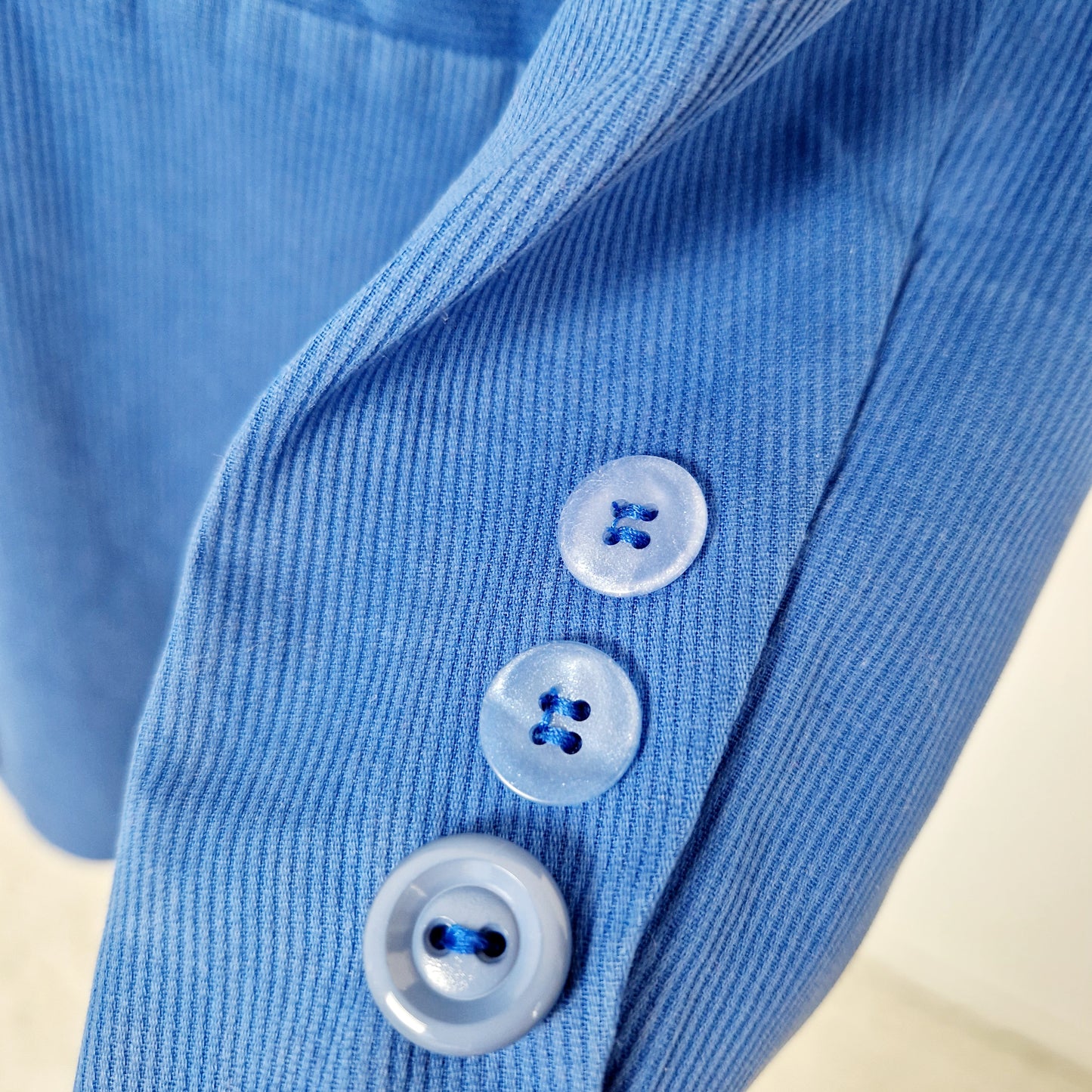 Blazer, blau, Cord, L