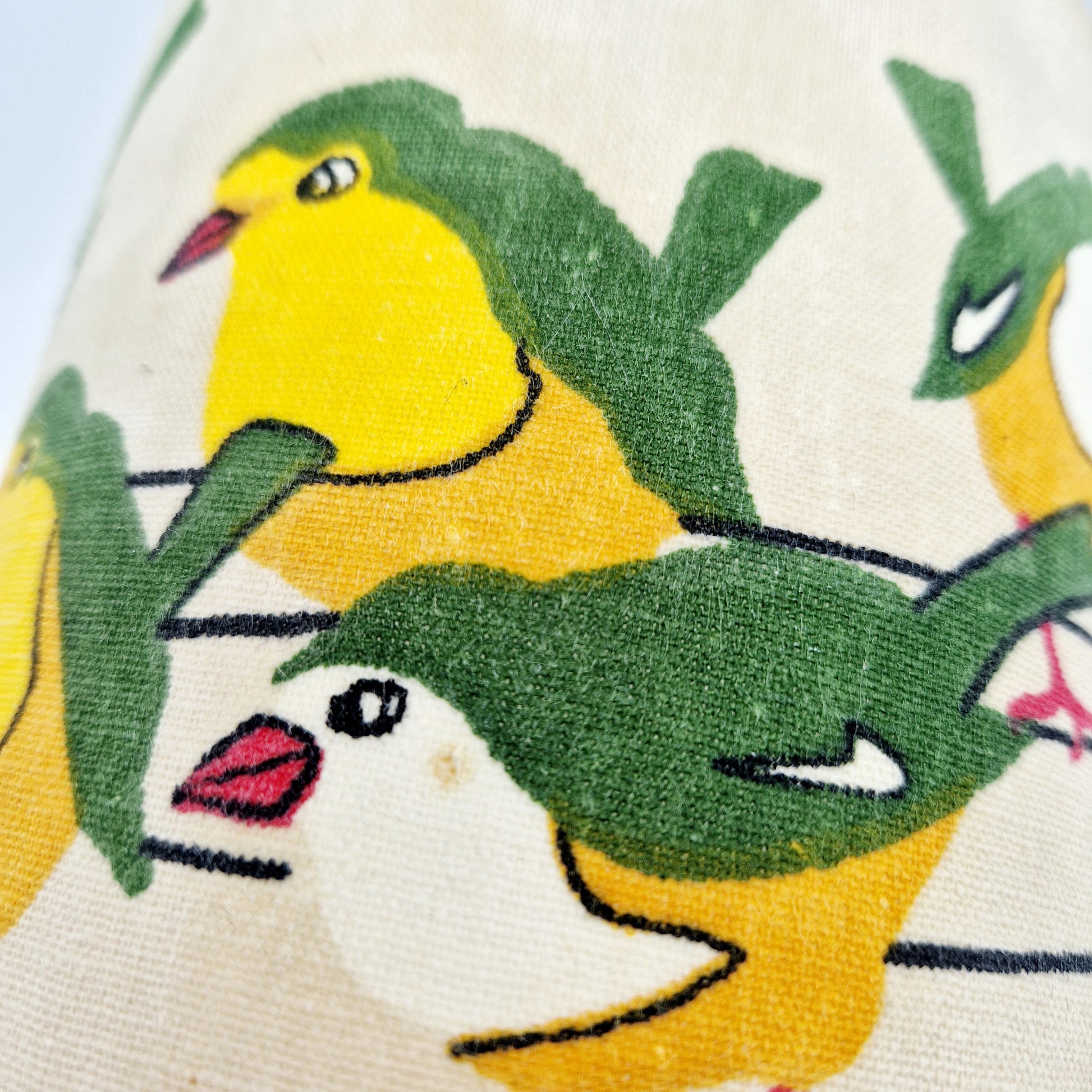 Einzigartige und nachhaltige Vintage Lampe mit Vögeln. Unique and sustainable vintage lamp with birds. Stain 2.