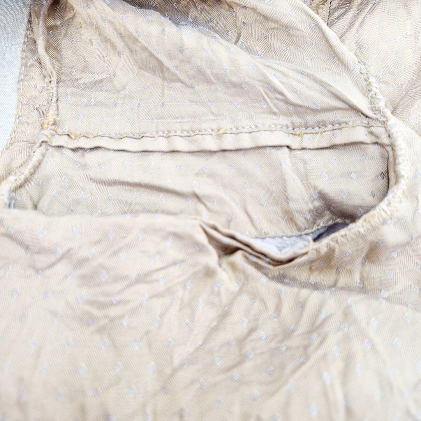Cardigan, sand-braun-grau, Streifen, M (Men)