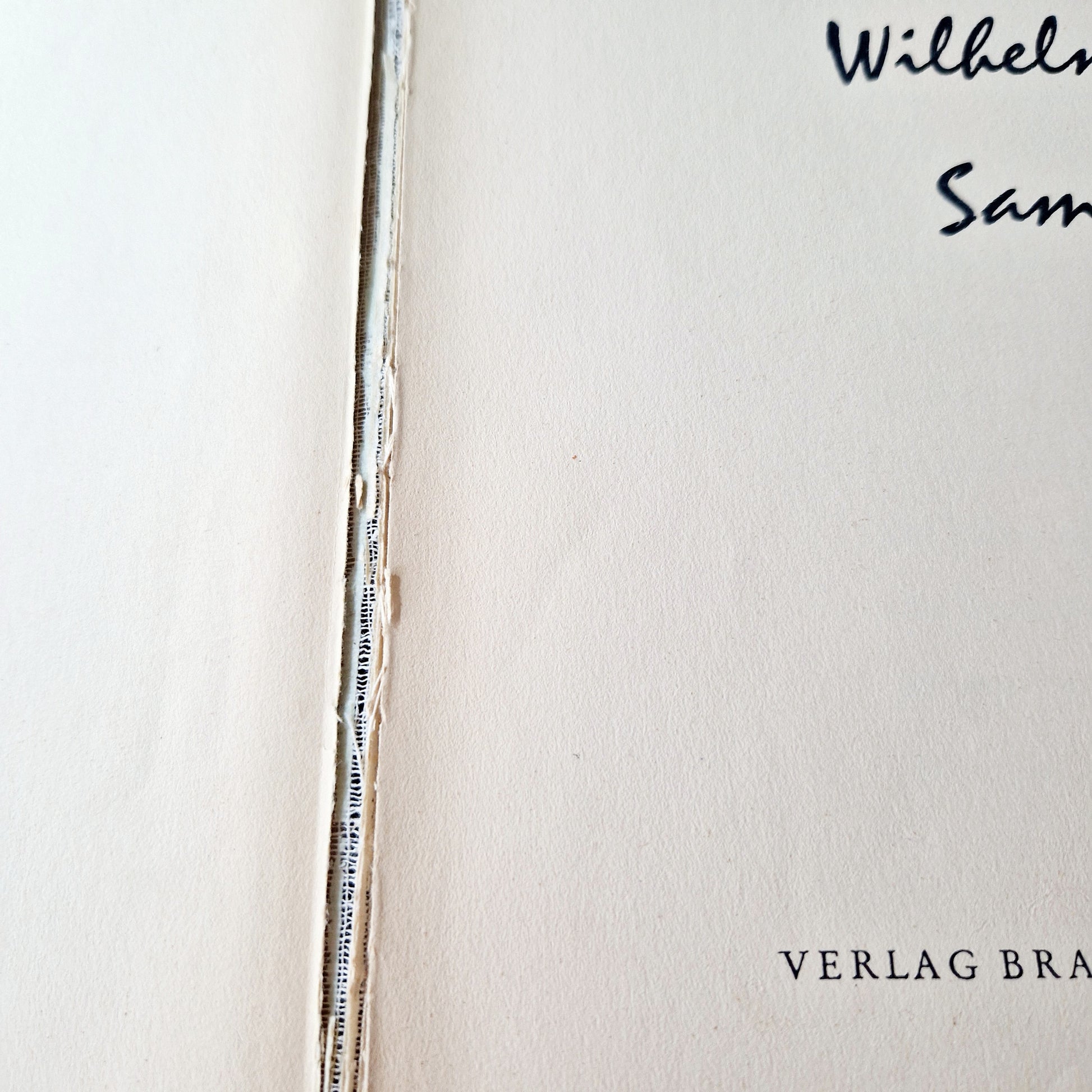 Einzigartiges und nachhaltiges Vintage Buch, Lustige Wilhem Busch Sammlung. Unique and sustainable vintage book, Lustige Wilhem Busch Sammlung. Flaw 3.