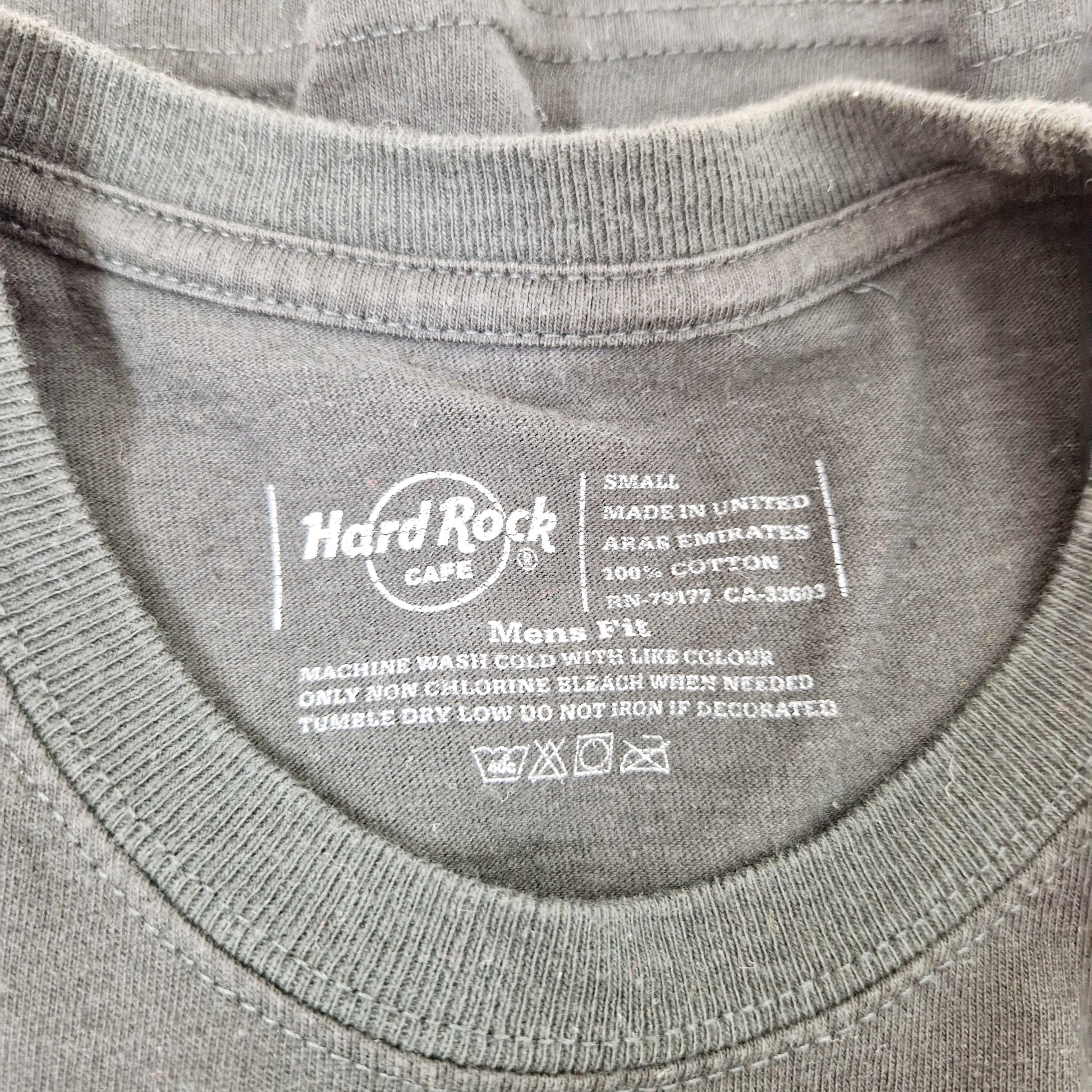 Einzigartiges und nachhaltiges Vintage T-Shirt Hard Rock Cafe Florence. Unique and sustainable vintage t-shirt Hard Rock Cafe Florence. Tag.
