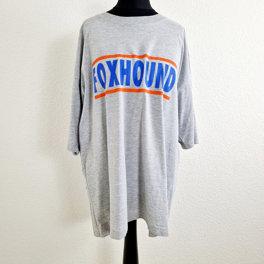 Einzigartiges und nachhaltiges Vintage T-Shirt Foxhound. Unique and sustainable vintage t-shirt Foxhound. Front.