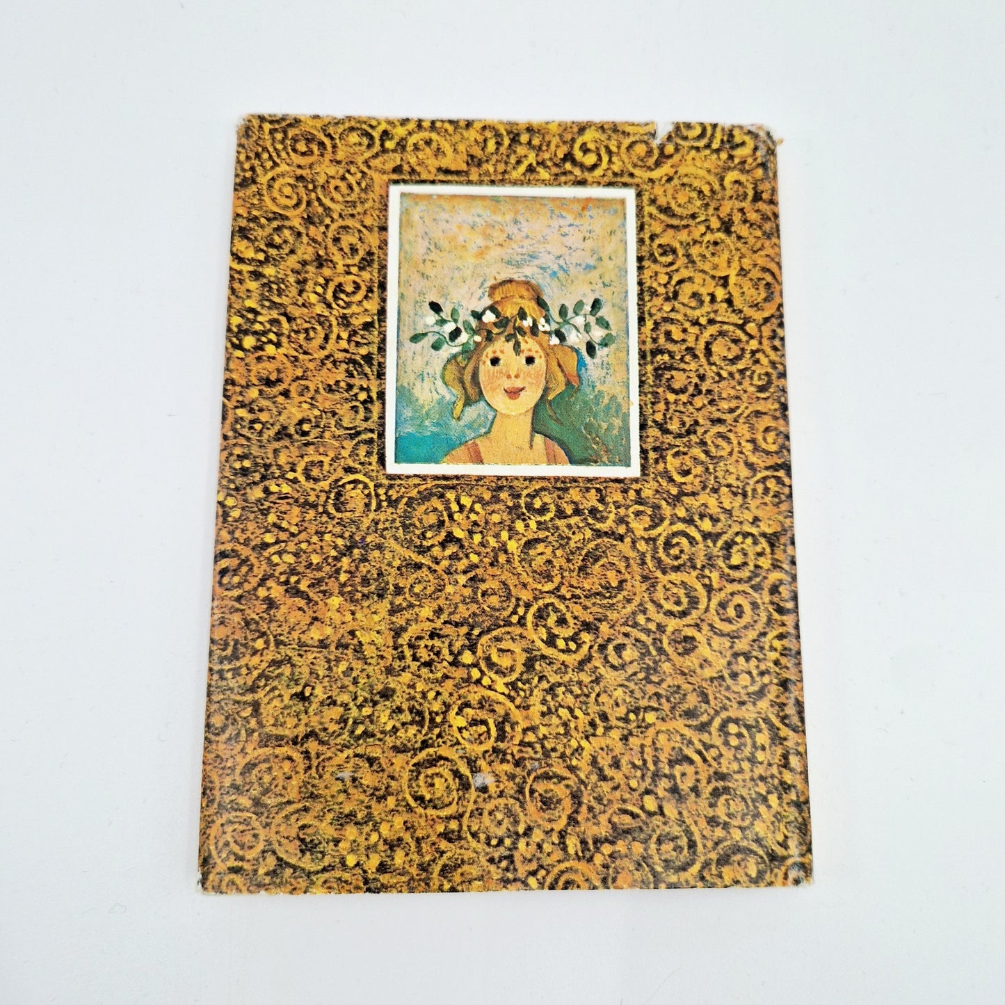 Einzigartiges und nachhaltiges Vintage Buch, Die Prinzessin auf der Erbse. Unique and sustainable vintage book, Die Prinzessin auf der Erbse. Back.