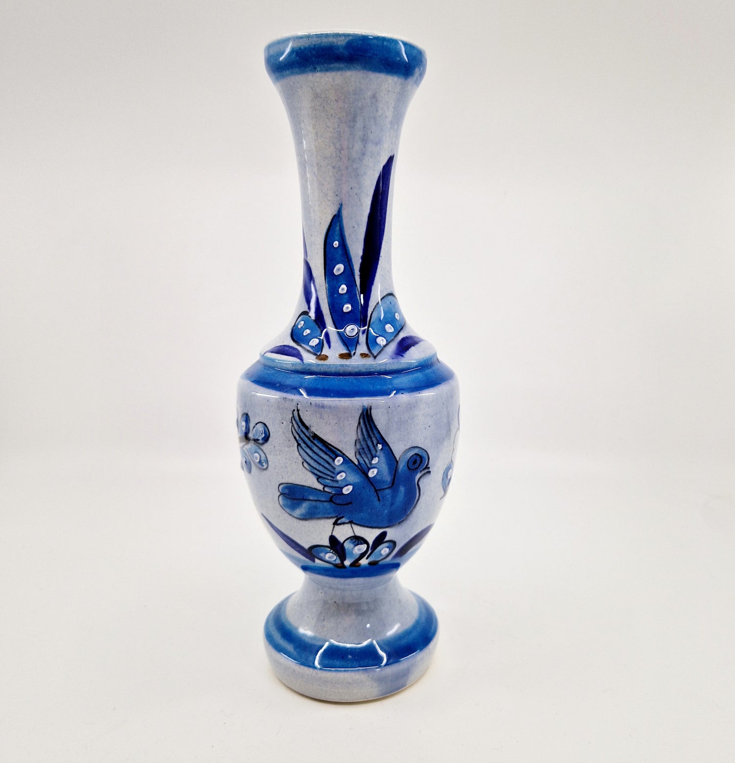 Einzigartige und nachhaltige Vintage Vase von Mexiko. Unique and sustainable vintage vase from Mexico. Front.