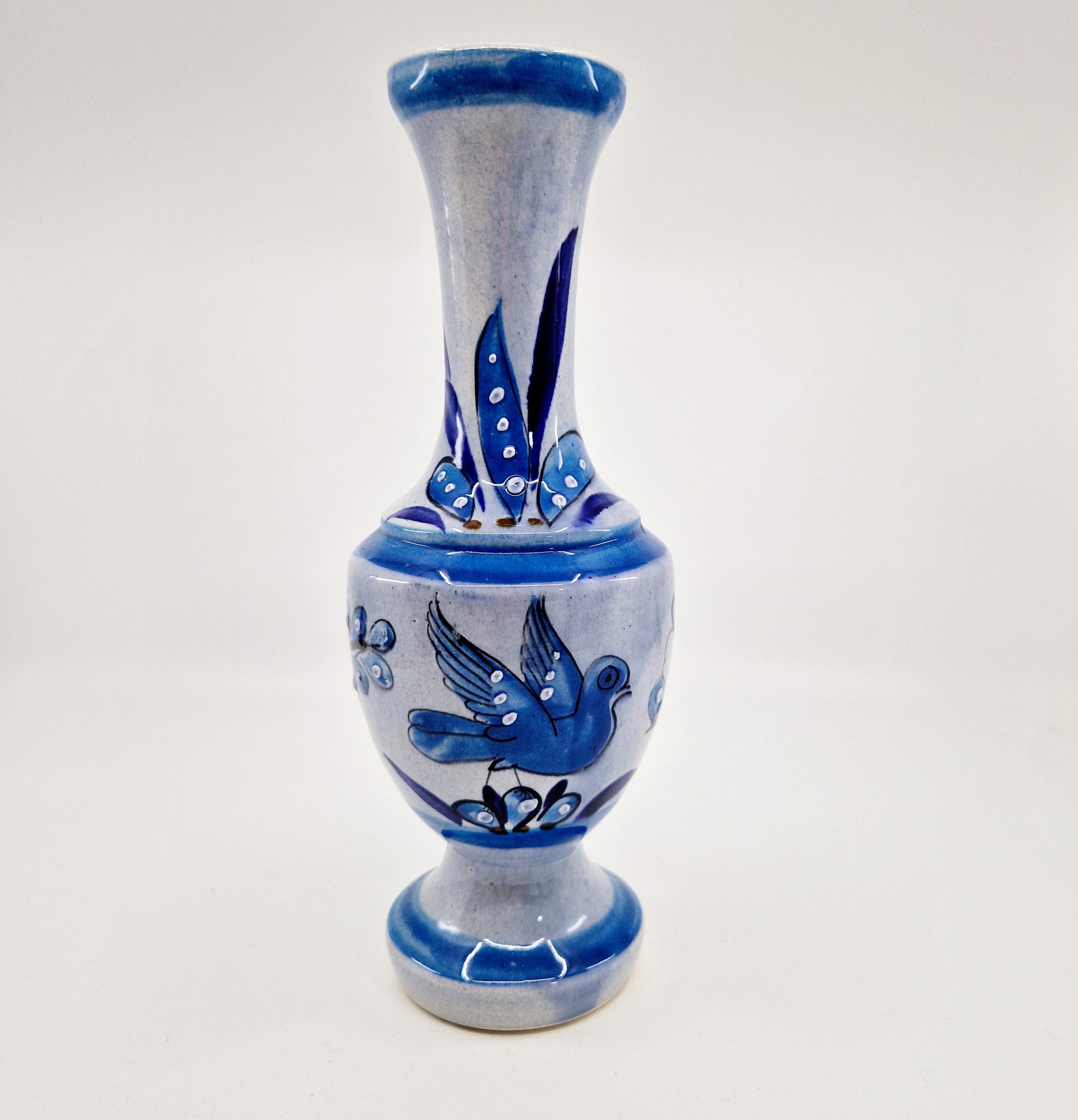 Einzigartige und nachhaltige Vintage Vase von Mexiko. Unique and sustainable vintage vase from Mexico. Front.