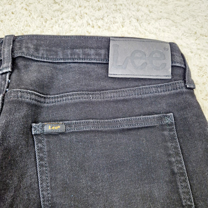 Einzigartige und nachhaltige Vintage Jeans in schwarz von Lee, Luke. Unique and sustainable vintage jeans in black from Lee, Luke. Tag.