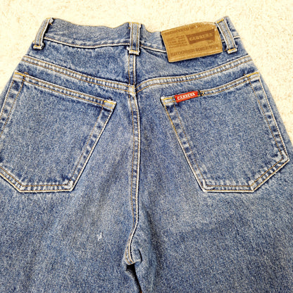 Einzigartige und nachhaltige Vintage jeans von Carrera in blau. Unique and sustainable vintage jeans from Carrera in blue. Tag.