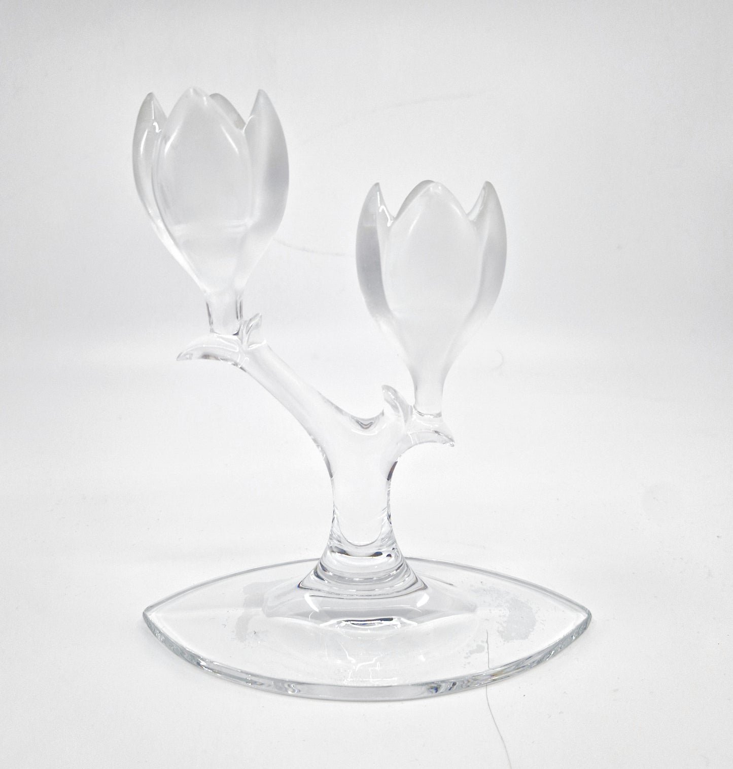 Kerzenständer, 2-fach, Glas, Tulpe, Riedel