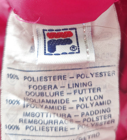 Einzigartige und nachhaltige Vintage Skihose in pink. Einzigartige und nachhaltige Vintage Skihose in pink. Tag.