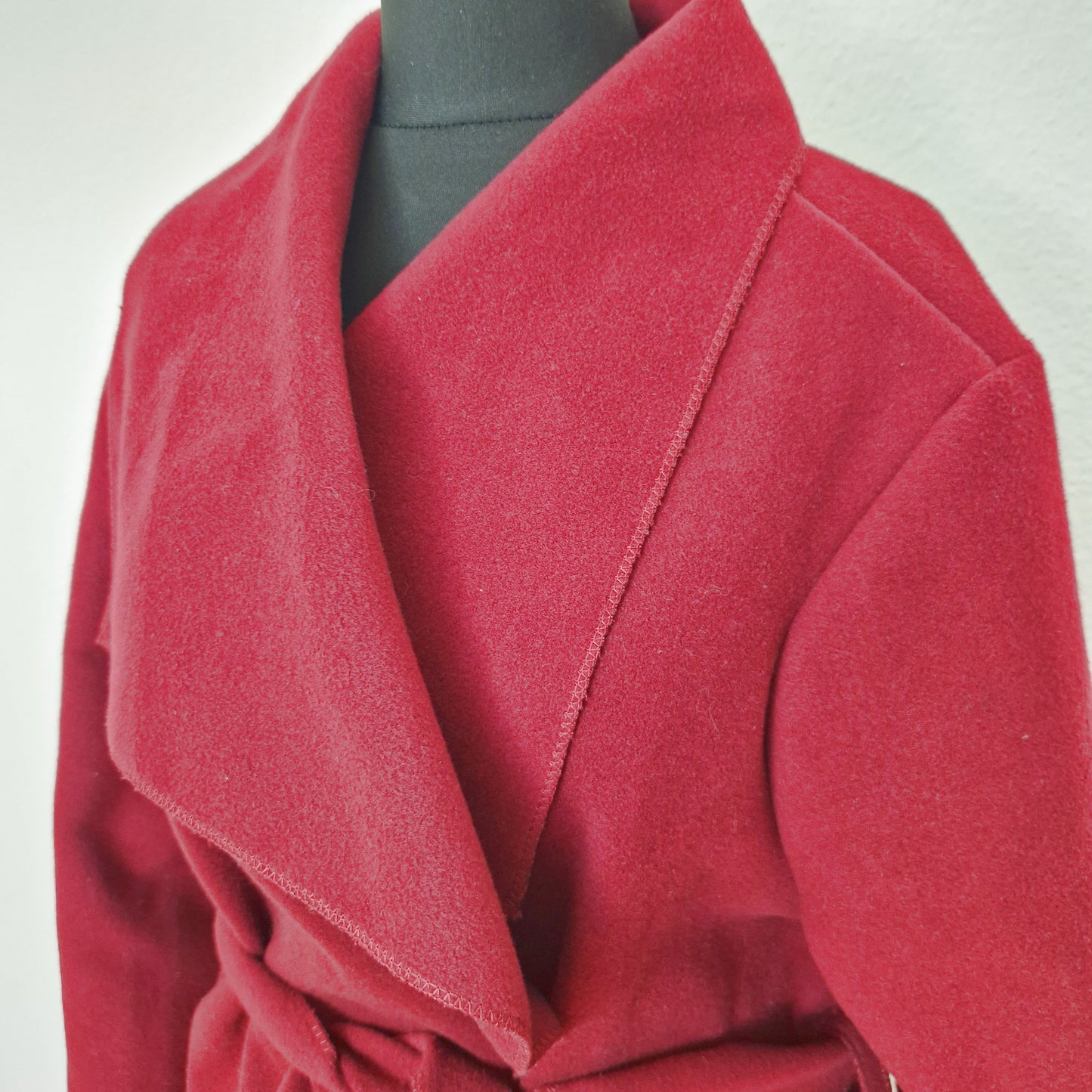 Jacke, Wickeljacke, weinrot, M