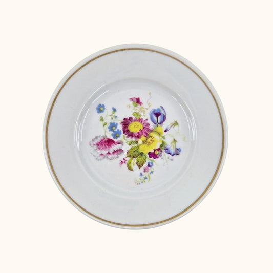 6 einzigartige und nachhaltige Vintage Teller von Hutschenreuther. 6 unique and sustainable vintage plates from hutschenreuther. Above.